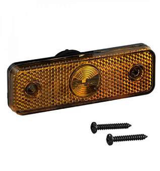 212200004- ASPOECK FLATPOINT 1 SIDE MARKER LAMP- 24V