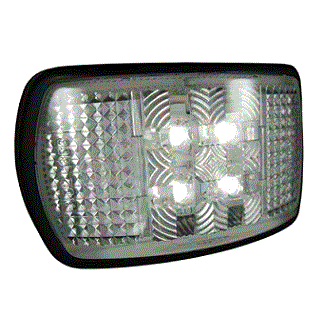 PEREI M60 FRONT MARKER LAMP (CLEAR) 9-28V