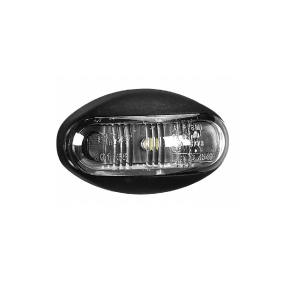 3168.0105000- LED FRONT POSITION LAMP (CLEAR) 12/24V