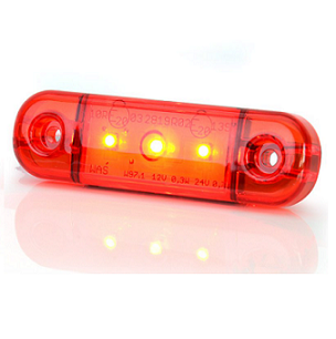 W97.1-709- LED REAR MARKER LAMP 12/24V