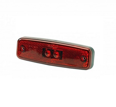 891/02/04- M891 RUBBOLITE REAR LED MARKER LAMP-12/ 24 VOLT