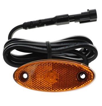 893/13/15SSF trucklite led side marker light (12-24V) with 1500mm cable and super seal connector