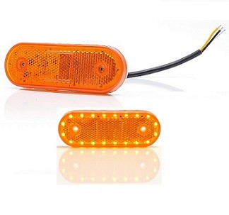 WAS135-975- LED SIDE MARKER LAMP (WITH INDICATOR FUNCTION) 12-24V