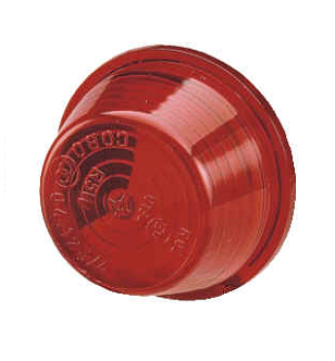 04.124.001 Iveco rear position light lens (Red)
