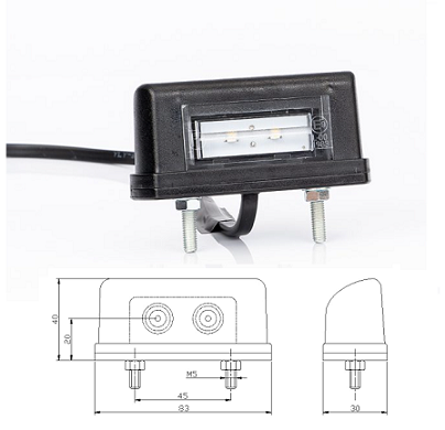 FT-016- LED NUMBER PLATE LAMP