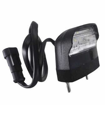 1253CMV Peterson led number plate lamp 12-24v (with super seal connector)