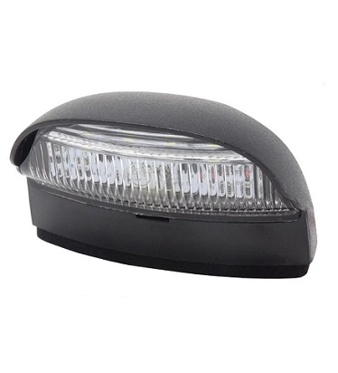 NP100S led number plate light (12-24V) with male super seal connector