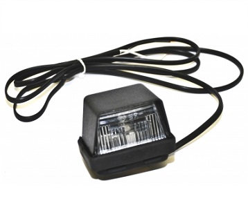 134/04/13- RUBBOLITE NUMBER PLATE LAMP
