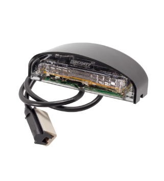 26800-IBV Lucidity led number plate light (12-24V) with PRS connector
