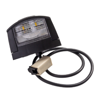 26808-S-V Lucidity led number plate light (12-24V) with PRS connector
