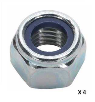 DEP103496 Dennis eagle nyloc nut (pack of 4)