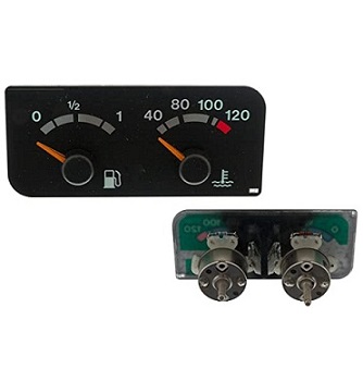 1423207-1434134- SCANIA TEMPERATURE-FUEL GAUGE