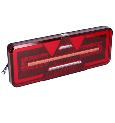 LED trailer rear combination light (12-24V) with 2 meter cable- Right ...
