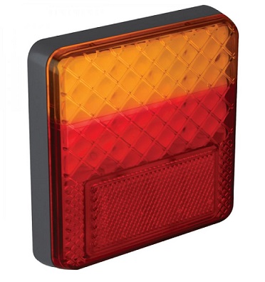 100ARME - Square led stop-tail-indicator (12-24V)