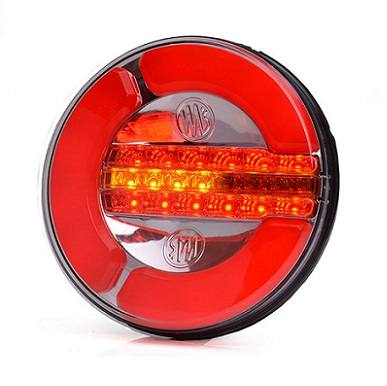 W153DD Universal neon LED rear hamburger lamp