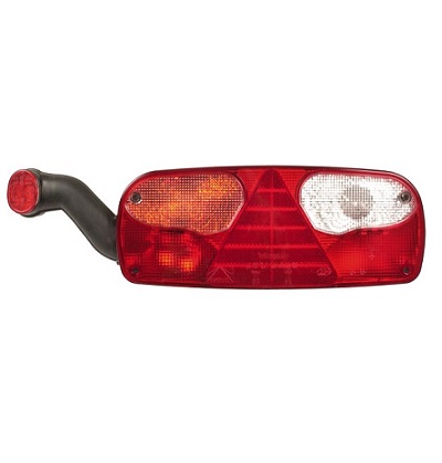 25-2210-001 Europoint equivalent left hand rear lamp (with outline marker lamp)