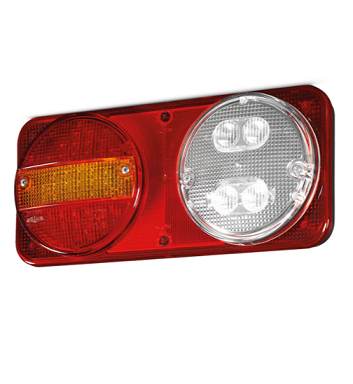 3165.1120400 SIM rear combination pod lamp (stop-tail-indicator-reverse-fog) Left hand