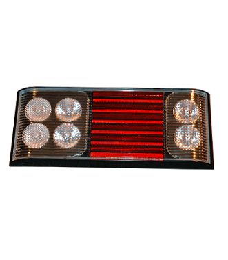 Rubbolite M810 LED Rear Combination Lamp – 12/24V, Truck-Lite Style, 810/11/00