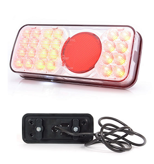 313- W66L- WAS LED REAR LAMP (FOG)- LEFT HAND