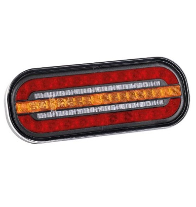 FT-320LEDDI Fristom led stop-tail-indicator lamp (12-24V) with dynamic indicator