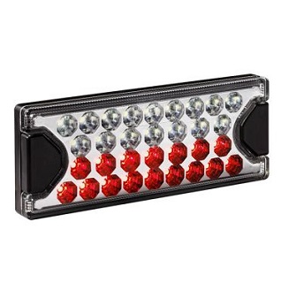 32-7200-001- ASPOECK MINILED 2 REAR LAMP (FOG/REVERSE) 12/24V