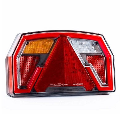 FT372LNTLED Fristom left hand trailer rear combination light (12-24V)