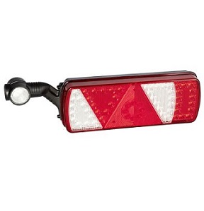 25-3820-511- ASPOECK ECOLED TRAILER REAR LIGHT WITH OUTLINE MARKER- LEFT HAND