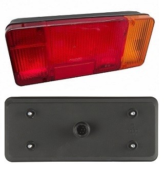 500339753 Iveco daily rear lamp (Rear DIN socket) Right hand