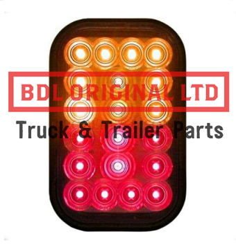 1549516 DAF rear led combination lamp (stop-tail-indicator) 24V