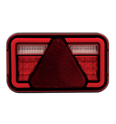 34-8940-047 Aspoeck multiled IV rear lamp (with fog & reverse- 8 pin conn) Right Hand