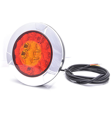 W131-980 Round led rear combination light (with chrome surround) - BDL ...