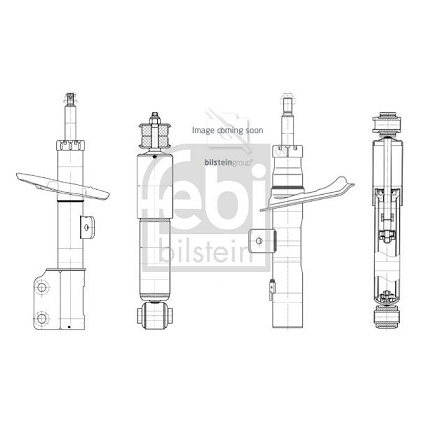 1329534 front right hand shock absorber to fit Ford