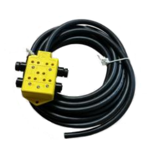 DEP103215 Dennis elite 4 way splitter box (with 5 meter loom)