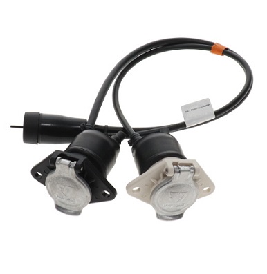 58-6649-007 Aspoeck front connection harness with 17 pin ASS3 connector
