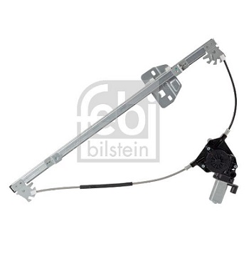 504053527 Iveco-Renault passenger side window regulator (with motor)