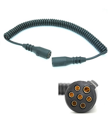 24V 7 pin electrical coil (N moulded plugs) 4 meter
