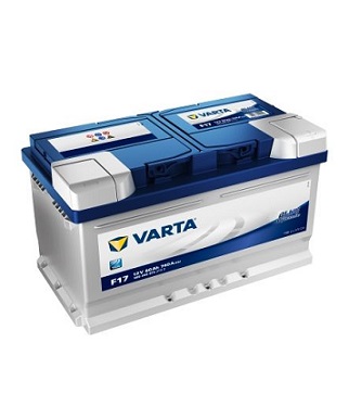 F17- Varta car battery (12V 80Ah)