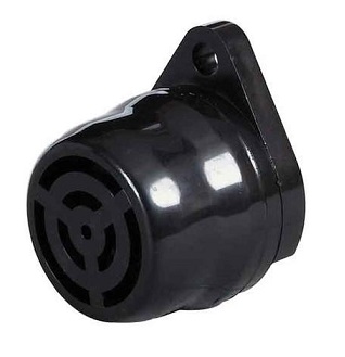 12V CONTINOUS IN-CAB BUZZER (BLACK)