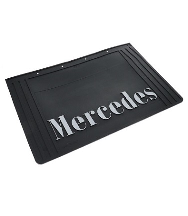 216040 Mercedes logoed mud flap (600 x 400mm)