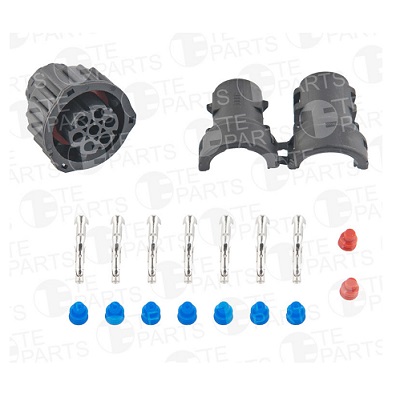 7810620 7-pin female Bayonet Plug AMP 1.5 socket repair kit
