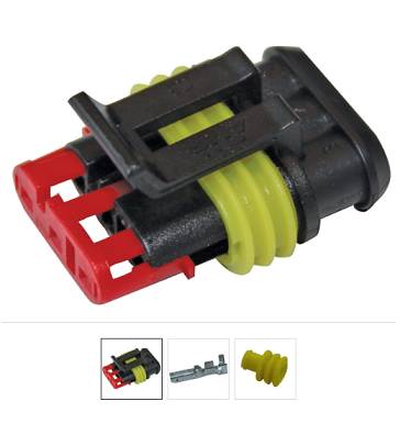 3 way female super seal connector repair kit