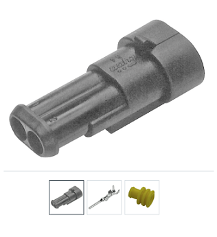 2 pin male super seal-JPT connector repair kit