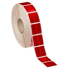12.5 MTR CONSPICUITY TAPE (RED) SEGMENTED