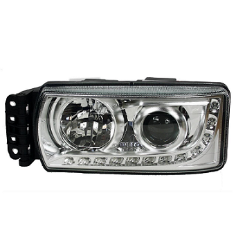 5801745443- IVECO ELECTRIC HEADLIGHT WITH DRL (GENUINE)- LEFT HAND