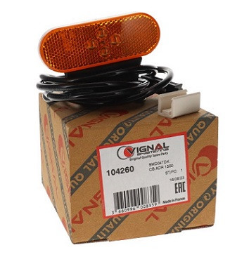 DAF LED SIDE MARKER LAMP (AMBER) 24V- 2PS008645-001, 1731959  