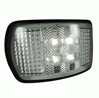 PEREI M60 FRONT MARKER LAMP (CLEAR) 9-28V