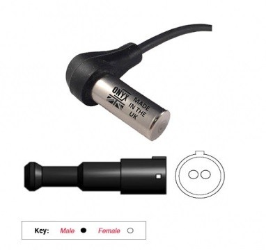 0233170500-8709158- BPW-SCHMITZ CARGOBULL ANGLED WHEEL SPEED SENSOR